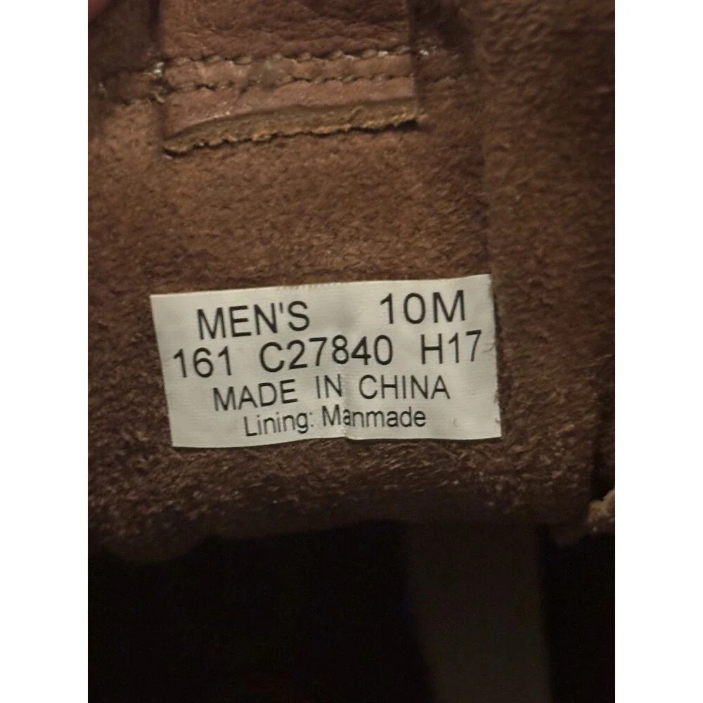Cole Haan Mens Zerogrand Hiker Boot Size 10 M Water Resistant Tan Leather LaceUp